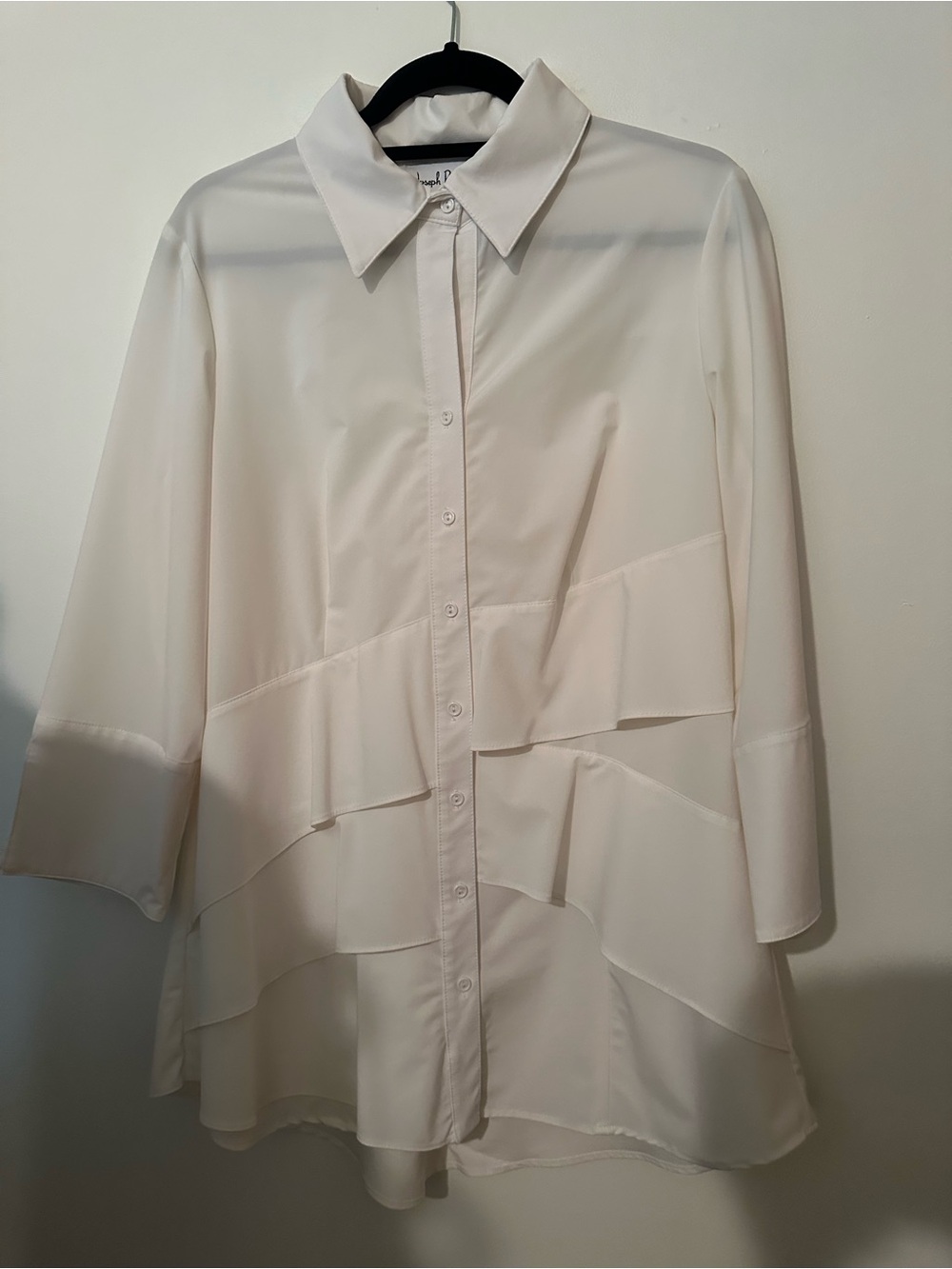 Joseph Ribkoff Cream Labelled Blouse